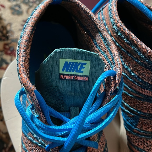 Nike, Lunar Flyknit Chukkas, men’s 9.5 US, 43 EU. Worn 2X’s. So close to new! - Picture 3 of 8